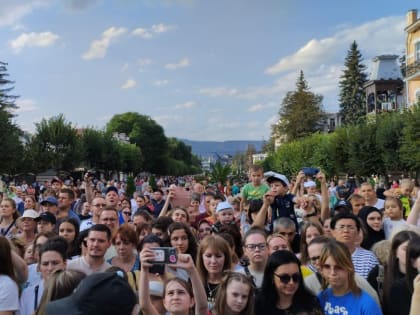 Кисловодск побил исторический рекорд по турпотоку в летний сезон.