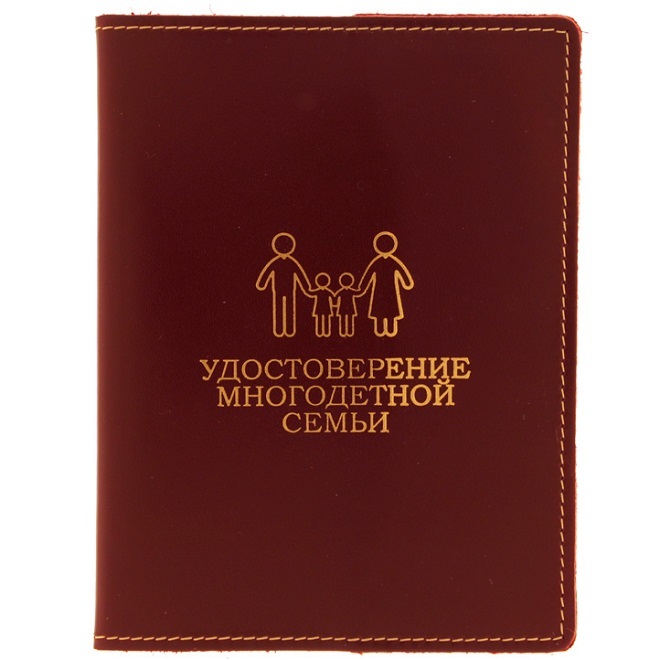 Удостоверение многодетной семьи москва