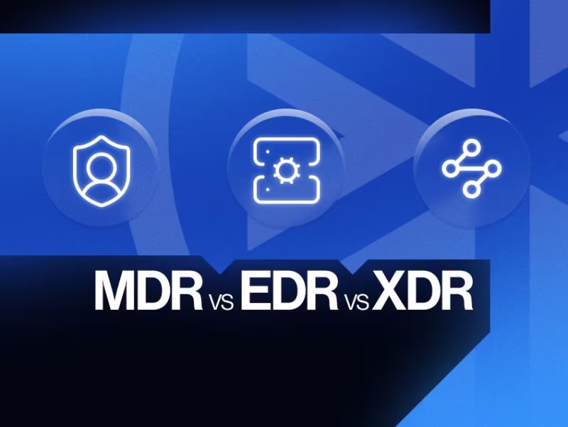 MDR vs EDR vs XDR 