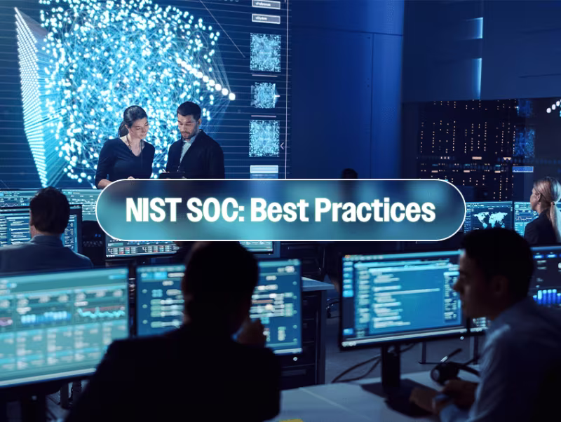 NIST and SOC Best PRactces