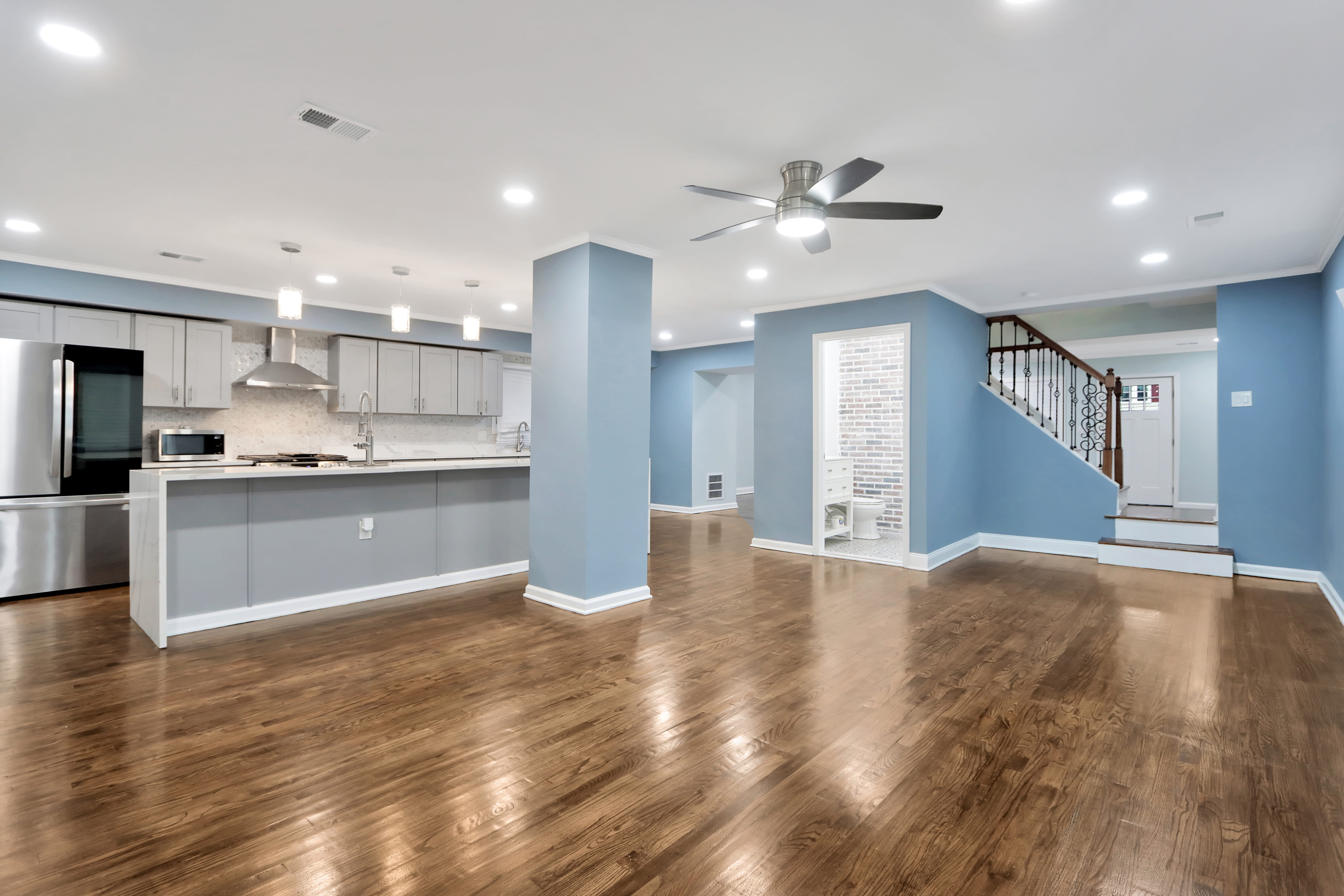 Full Interior Renovation + Rear Addition — Washington, DC