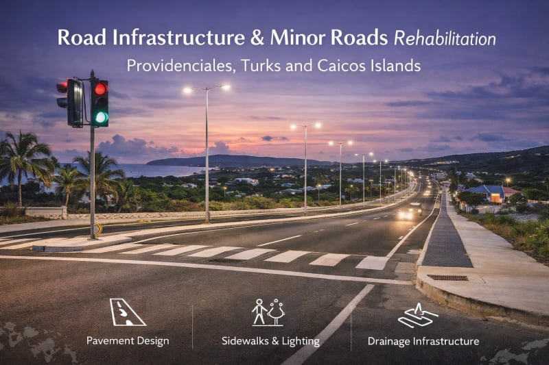 Road Infrastructure and Minor Roads Rehabilitation – Providenciales