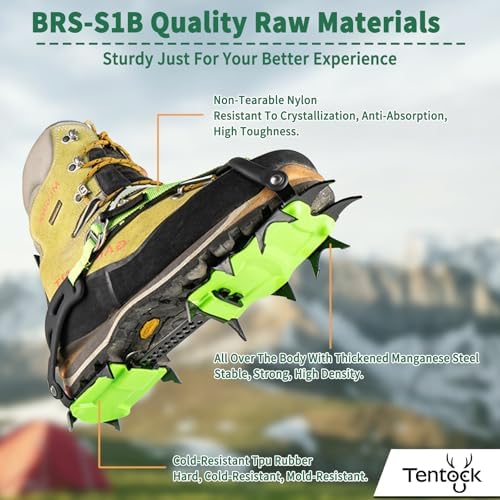 Vue 3 de Tentock Crampons Descalade En