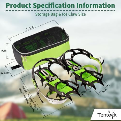 Vue 4 de Tentock Crampons Descalade En