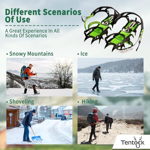 Vue 6 de Tentock Crampons Descalade En