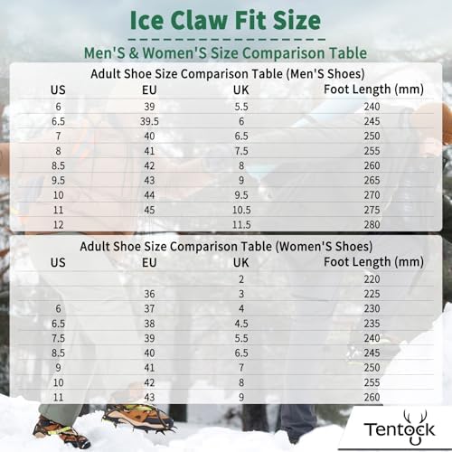 Vue 7 de Tentock Crampons Descalade En