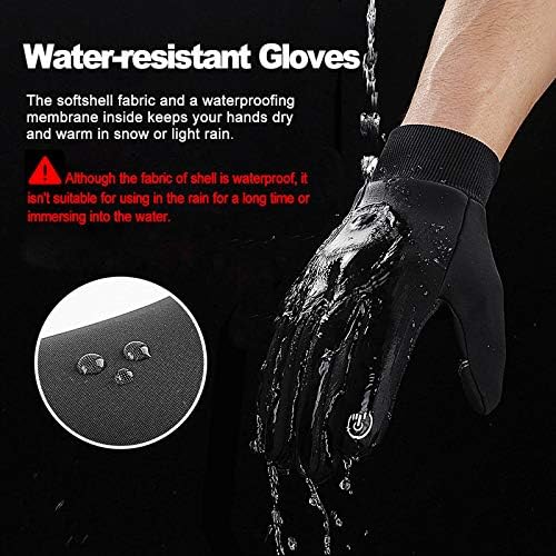 Vue 2 de Gants Dhiver Chauds
