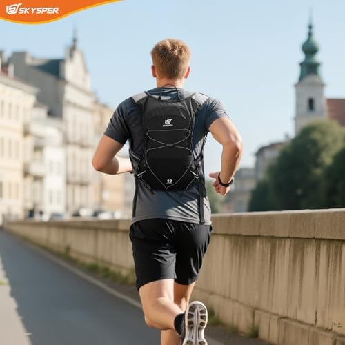 Vue 6 de Skysper Gilet Hydratation Running