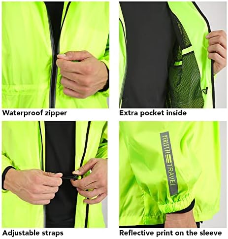 Vue 4 de Veste Homme Impermeable