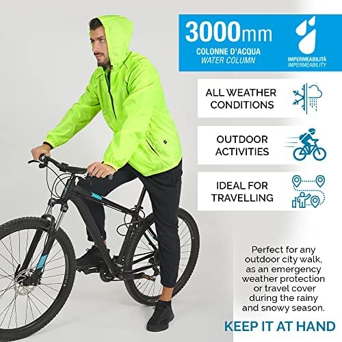 Vue 6 de Veste Homme Impermeable