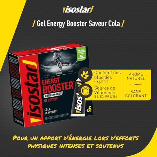 Vue 2 de Isostar Gel Energy Booster