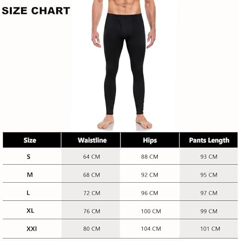 Vue 6 de Collant Thermique Homme Pantalon