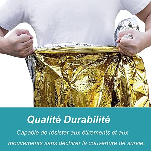 Vue 4 de Honyao Couverture De Survie