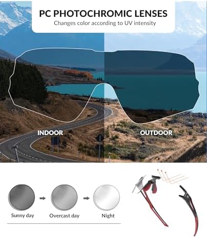 Vue 2 de Rockbros Lunettes De Soleil