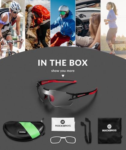 Vue 6 de Rockbros Lunettes De Soleil