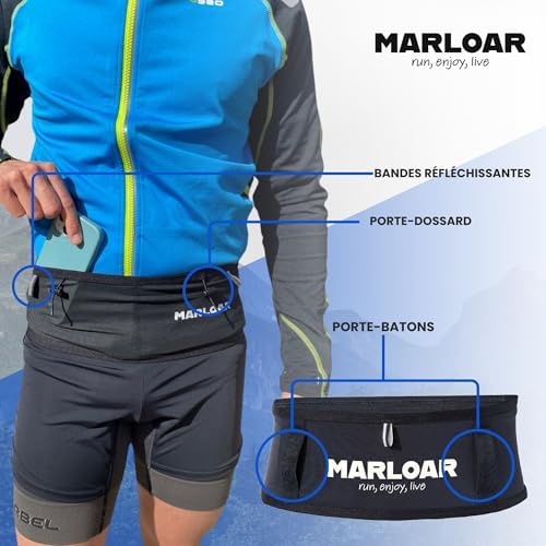 Vue 5 de Marloar Ceinture Running Flasque