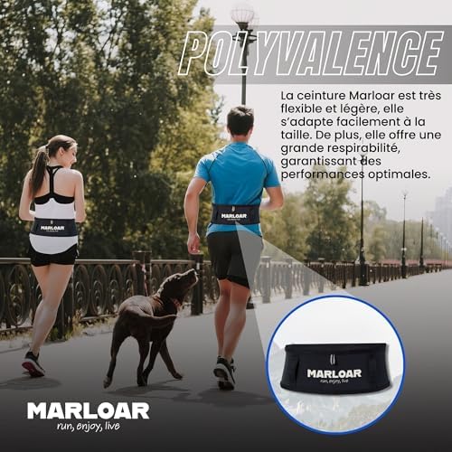 Vue 6 de Marloar Ceinture Running Flasque