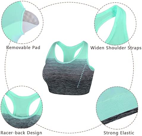 Vue 5 de Brassiere Sport Femmebrassiere Yoga