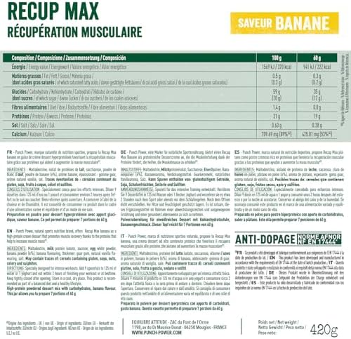 Vue 2 de Punch Power Recup Max