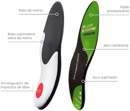 Vue 4 de Flexor Semelles Pro Trail
