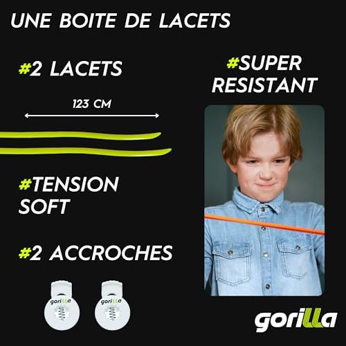 Vue 6 de Lacets Elastiques Triathlon Depassez
