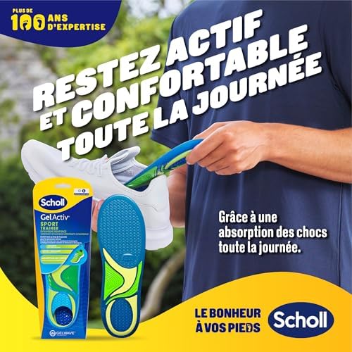 Vue 2 de Scholl Semelles Gelactiv Sport