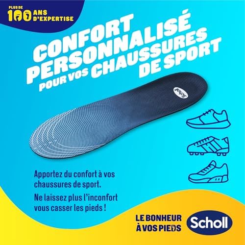 Vue 3 de Scholl Semelles Gelactiv Sport