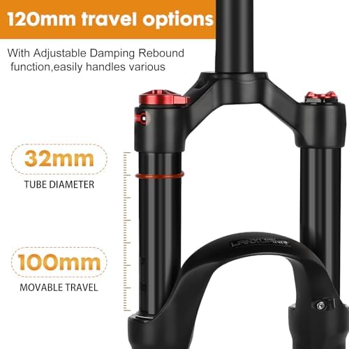 Vue 3 de Lanxuanr Fourche De Vtt