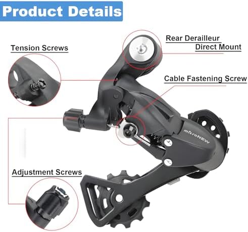 Vue 2 de Derailleur Arriere Velo Vitesses