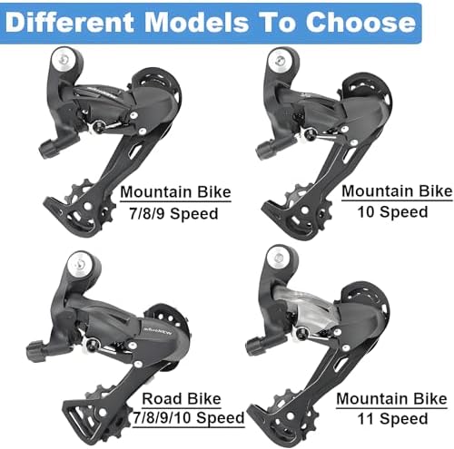 Vue 5 de Derailleur Arriere Velo Vitesses