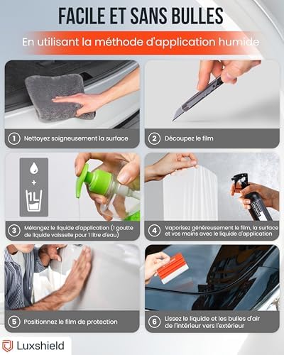 Vue 5 de Luxshield Film De Protection