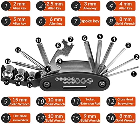 Vue 2 de Rockbros Outils De Reparation