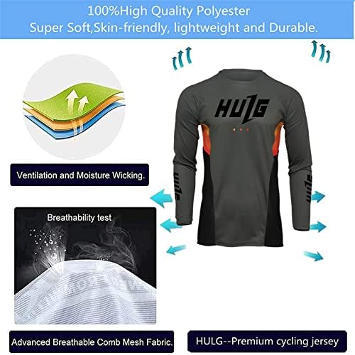 Vue 5 de Maillot De Cyclisme Manches