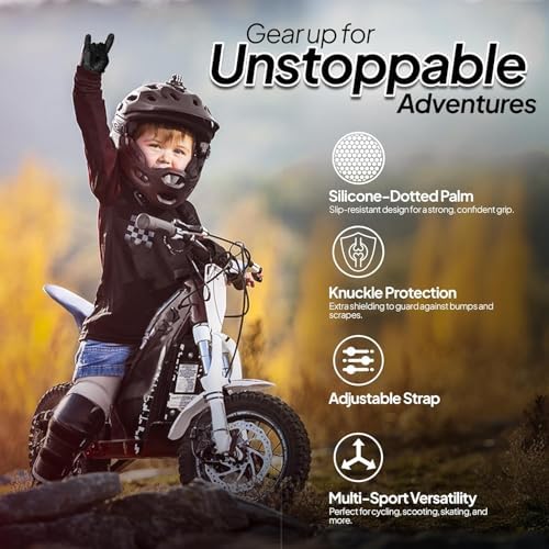 Vue 2 de Gant Moto Enfant Gants