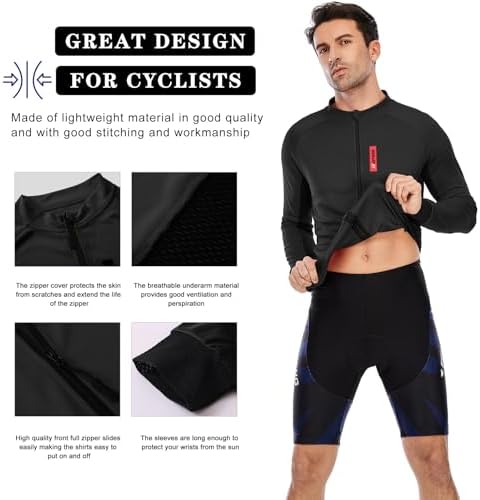 Vue 3 de Maillot Cyclisme Homme Velo