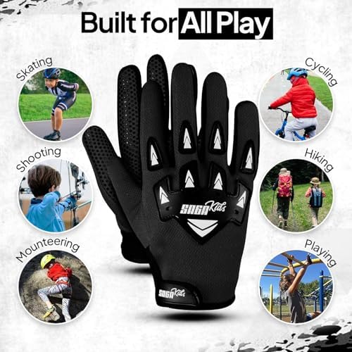 Vue 7 de Gant Moto Enfant Gants