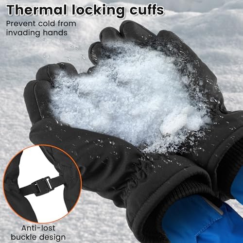 Vue 5 de Gants Dhiver Gants Tactiles