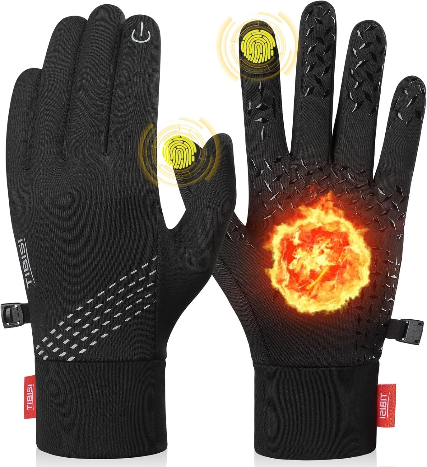 Gants Chauds Pour Hommes - Équipement sports extrêmes haute performance