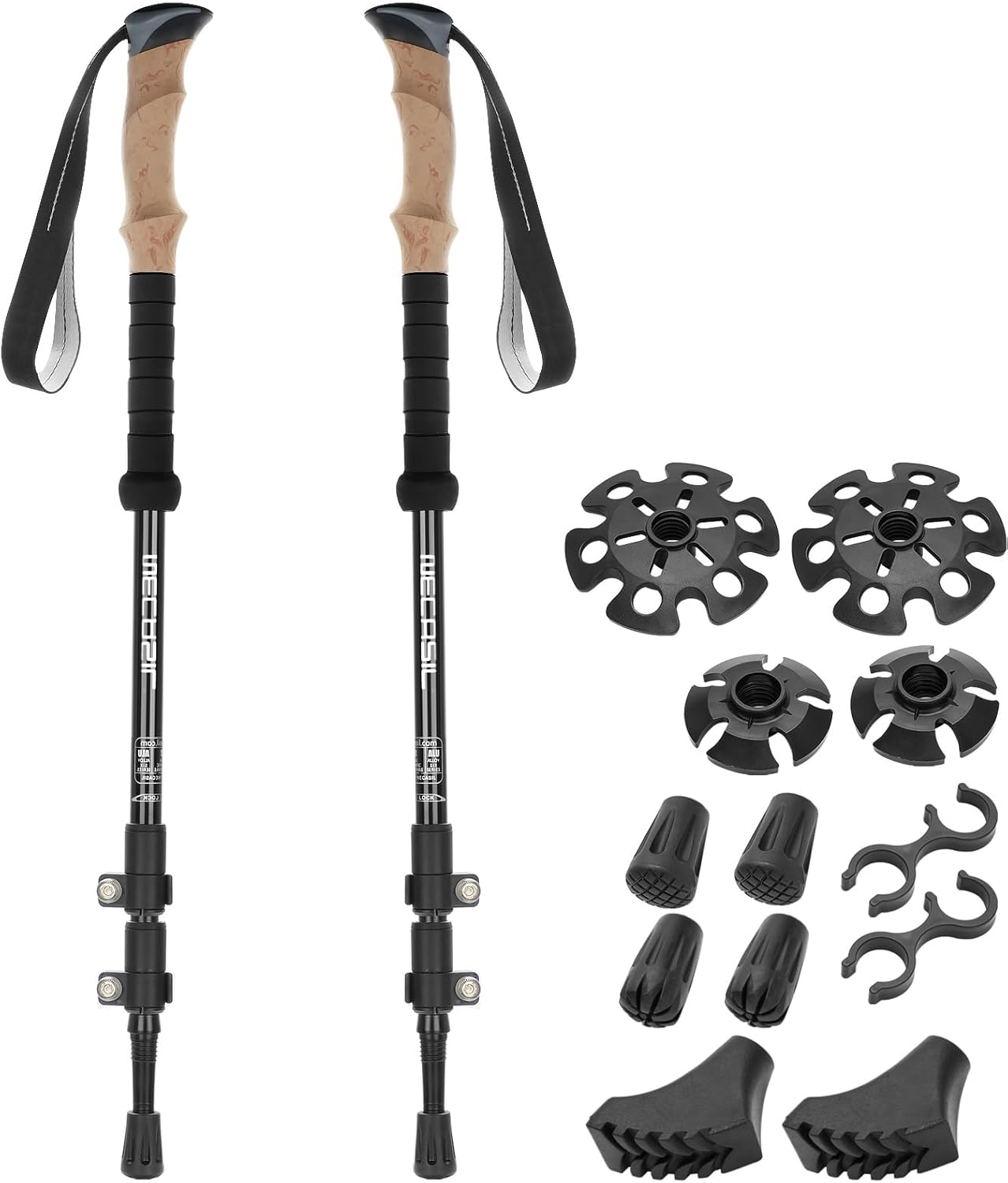 Oumuik Batons De Randonnee - Équipement sports extrêmes haute performance