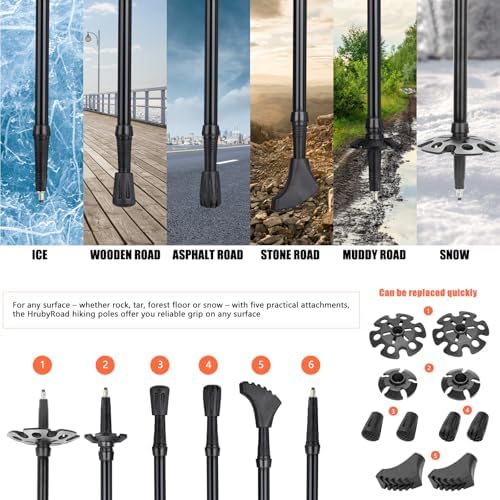 Vue 5 de Oumuik Batons De Randonnee