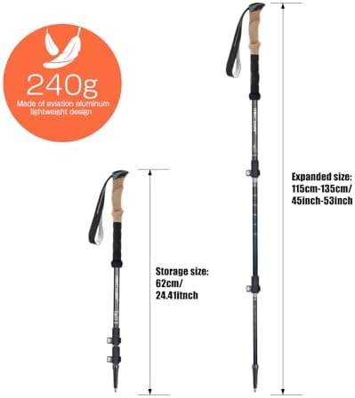 Vue 7 de Oumuik Batons De Randonnee