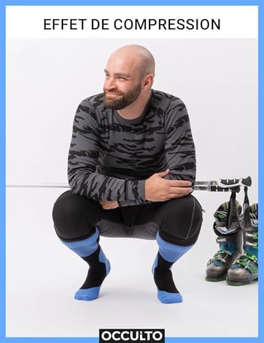 Vue 4 de Chaussettes De Ski Compression