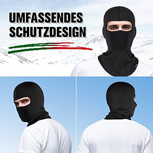Vue 3 de Cagoule Respirante Balaclava Masque