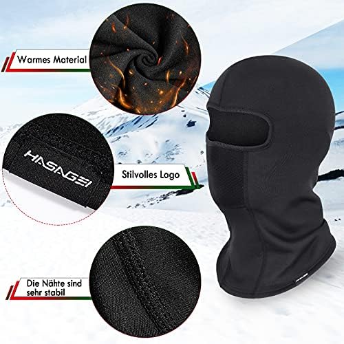 Vue 4 de Cagoule Respirante Balaclava Masque