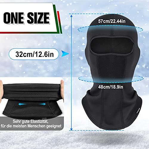 Vue 6 de Cagoule Respirante Balaclava Masque