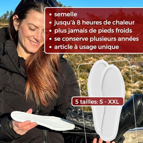 Vue 3 de Thermopad Semelles Chauffantes