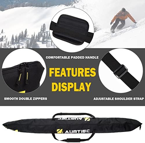 Vue 5 de Aumtisc Housse Ski Rembourreesac