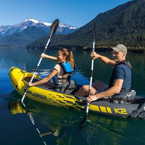 Vue 2 de Intex Set Kayak Explorer