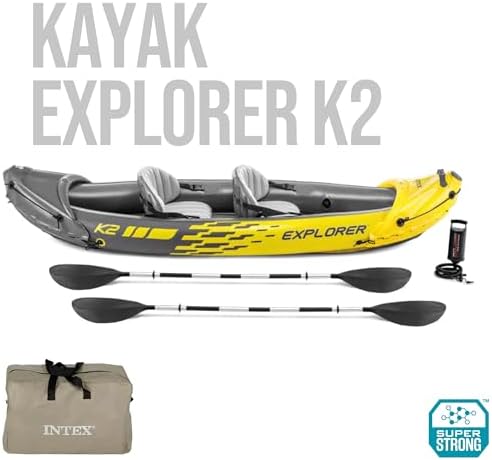 Vue 4 de Intex Set Kayak Explorer
