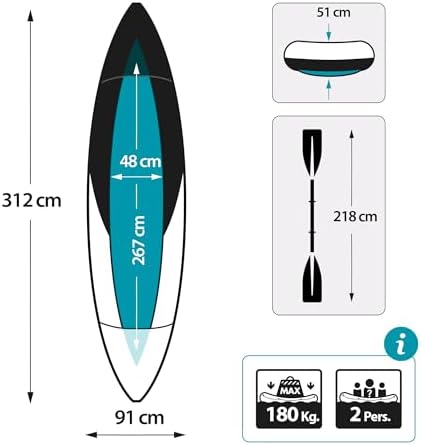 Vue 6 de Intex Set Kayak Explorer